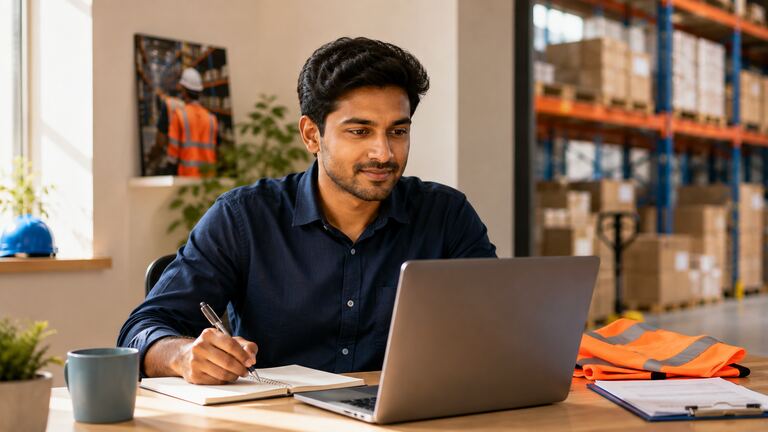 Practice cards for common Dubai warehouse interview questions.
